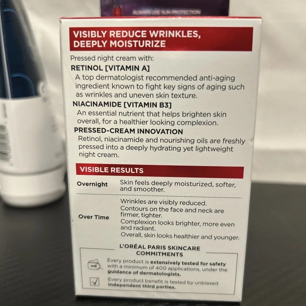 2x‎ L'Oréal Revitalift Night Moisturizer - 1.7oz